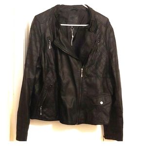 Leather Moto Jacket